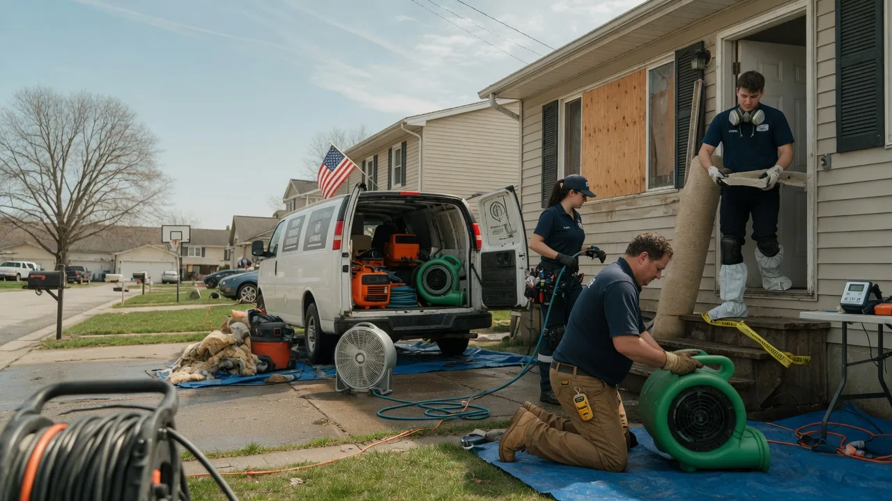 Water Damage Restoration in Burnham, ME near me